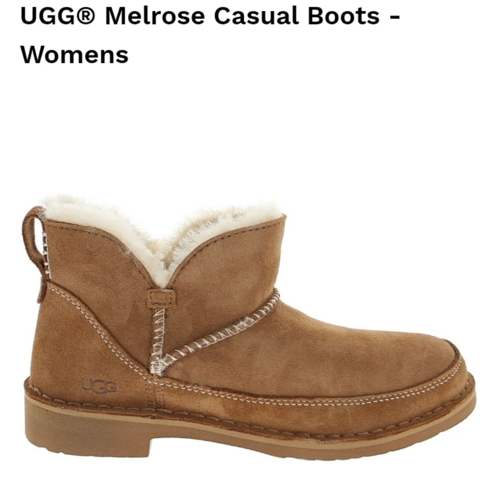 UGG chestnut Melrose boots size 7.5